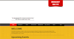 Desktop Screenshot of coldenfire.org